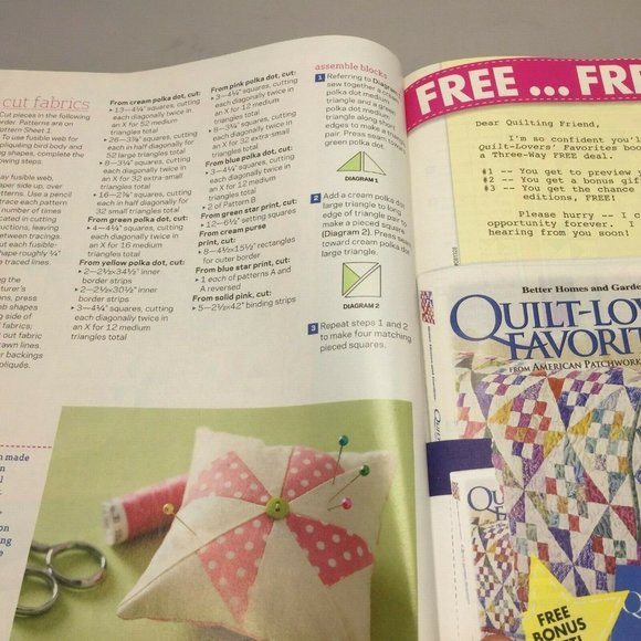 American Patchwork & Quilting Better Homes Gardens Creative June 2009 Issue 98 - Picture 7 of 9